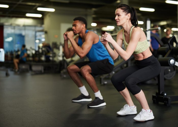 Man and Woman exercing - Fitness Classes chigwell